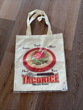 Okinawa Tacorice Canvas Tote Bag
